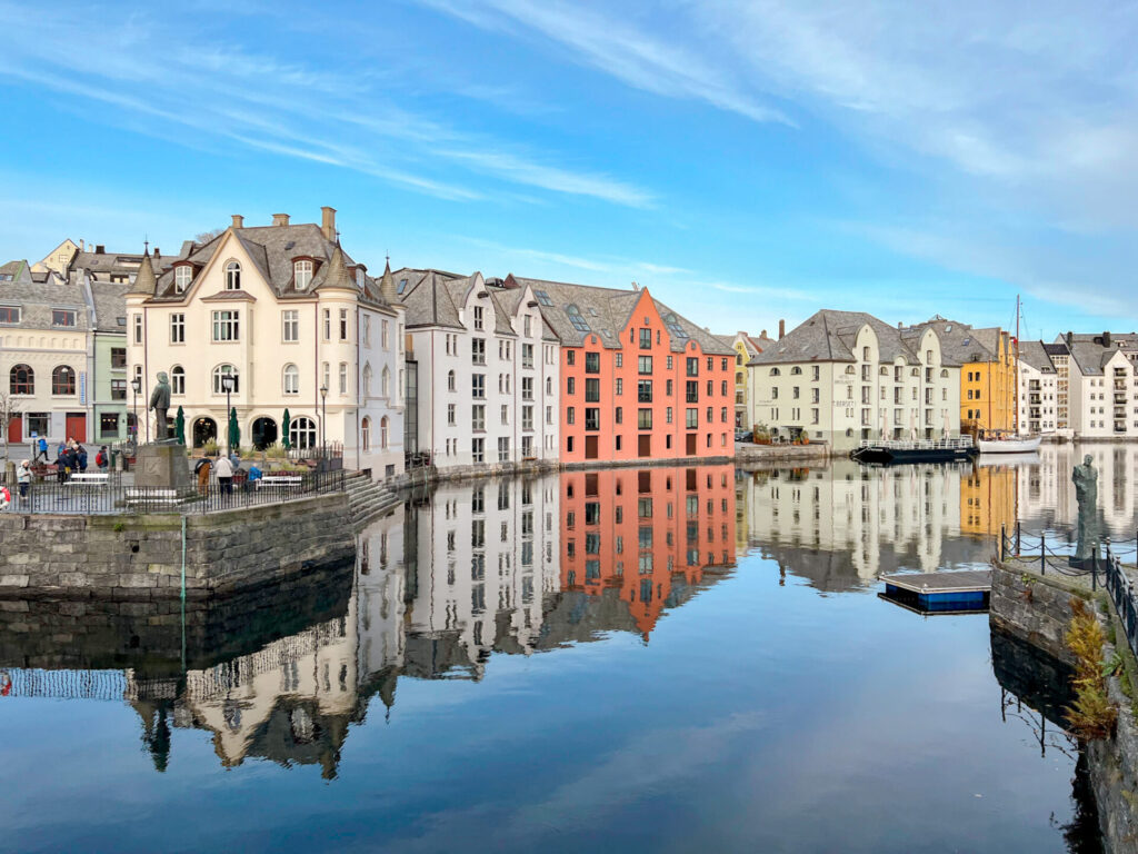 Nedre Strandgateの橋