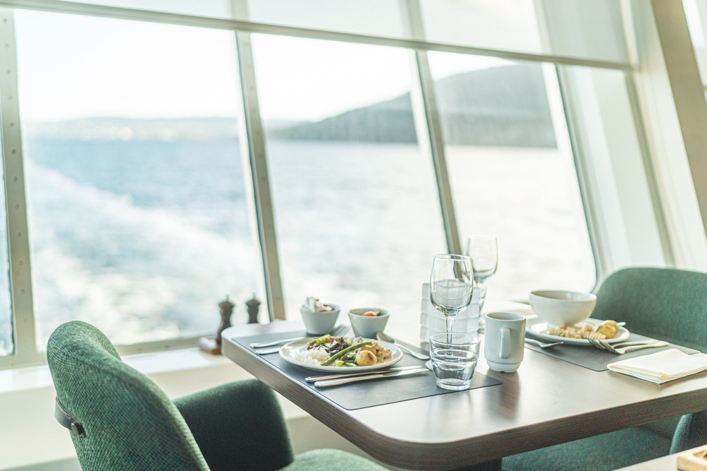 フッティルーテンのレストラン