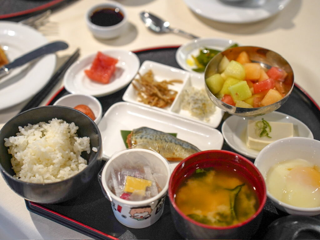 MSCベリッシマ　和朝食