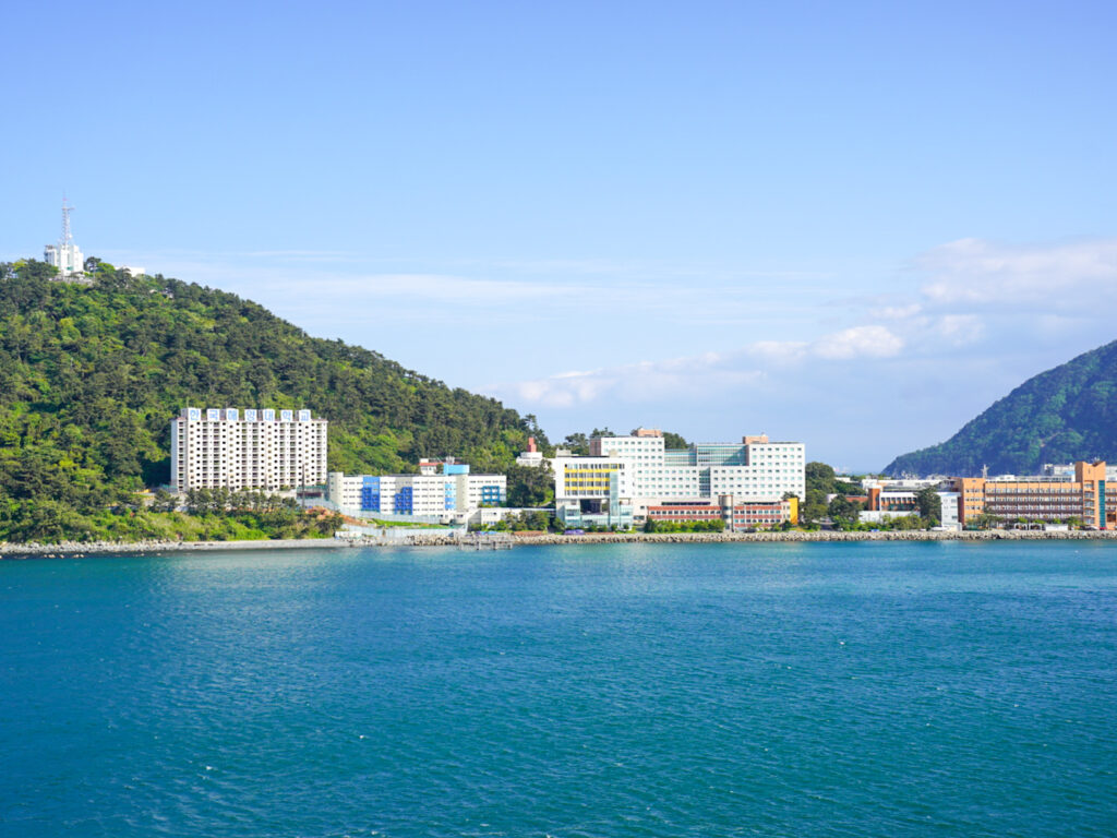 MSCベリッシマ　釜山寄港