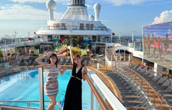 クルーズ船から下船しないで時間を楽しむ